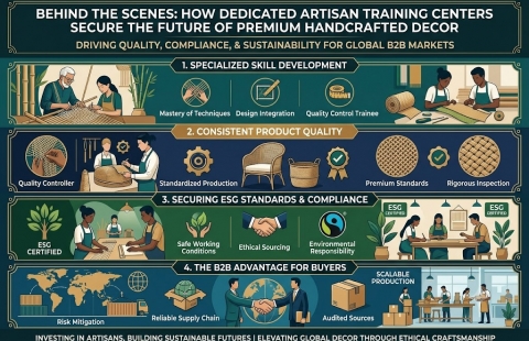 Behind the Scenes: How Dedicated Artisan Training Centers Secure the Future of Premium Handcrafted Decor